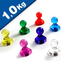 Neodym Stahl Kegelmagnet 12mm x 16mm N35