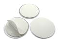 Metallscheiben rund selbstklebend WEIß Ø 40 x 2mm (DC01) Gegenstück für Magnete