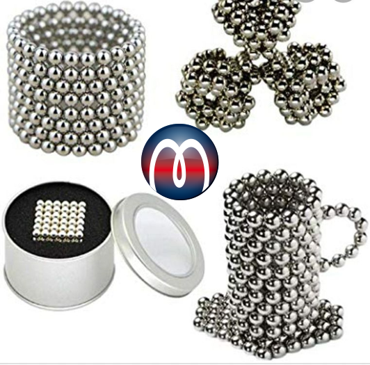 Neo Cubes 216 pieces O 5 mm Magnetic Balls green Sphere magnets Neodymium Magnosphere Shop