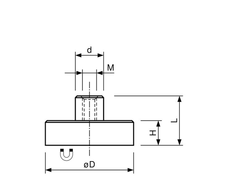 Set Di Ganci Magnetici, Gancio Magnetico In Plastica 10 Pezzi Set - Foto 14