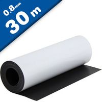 selbstklebend Magnetfolie 310 x 1000 x 1,5mm roh anisotrop Magnetfolien