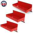 Magnet-Ablagen-Set, 3er-Set, Magnetschalen, Breite 210/240/310 mm