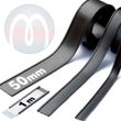 Magnet C-Profil Magnetische Etikettenhalter für Labels/Etiketten Lagerbeschriftung - 50mm breit - Meterware