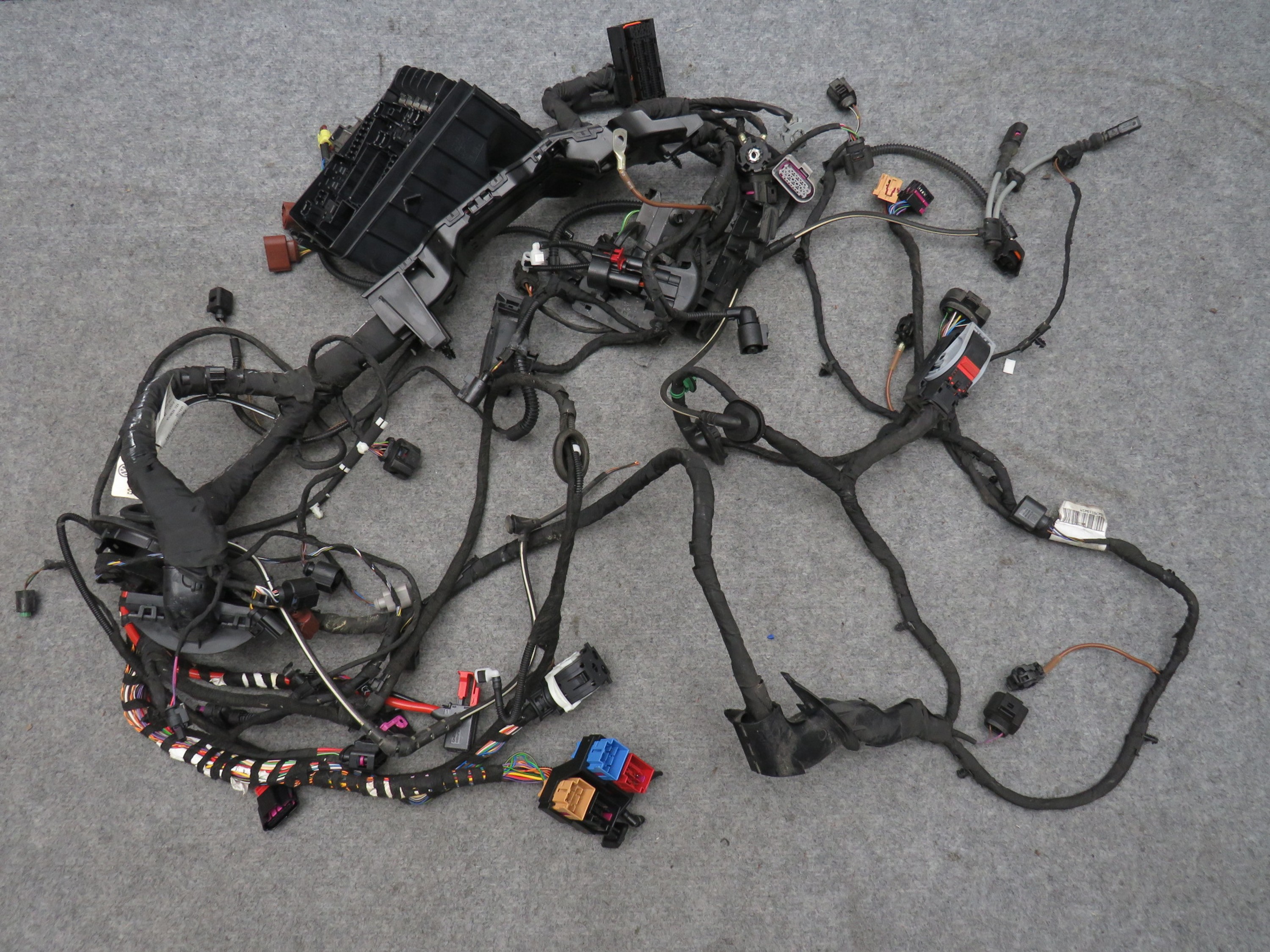 Engine Compartment Cable Harness Wiring Set Fuse Box Golf | eBay