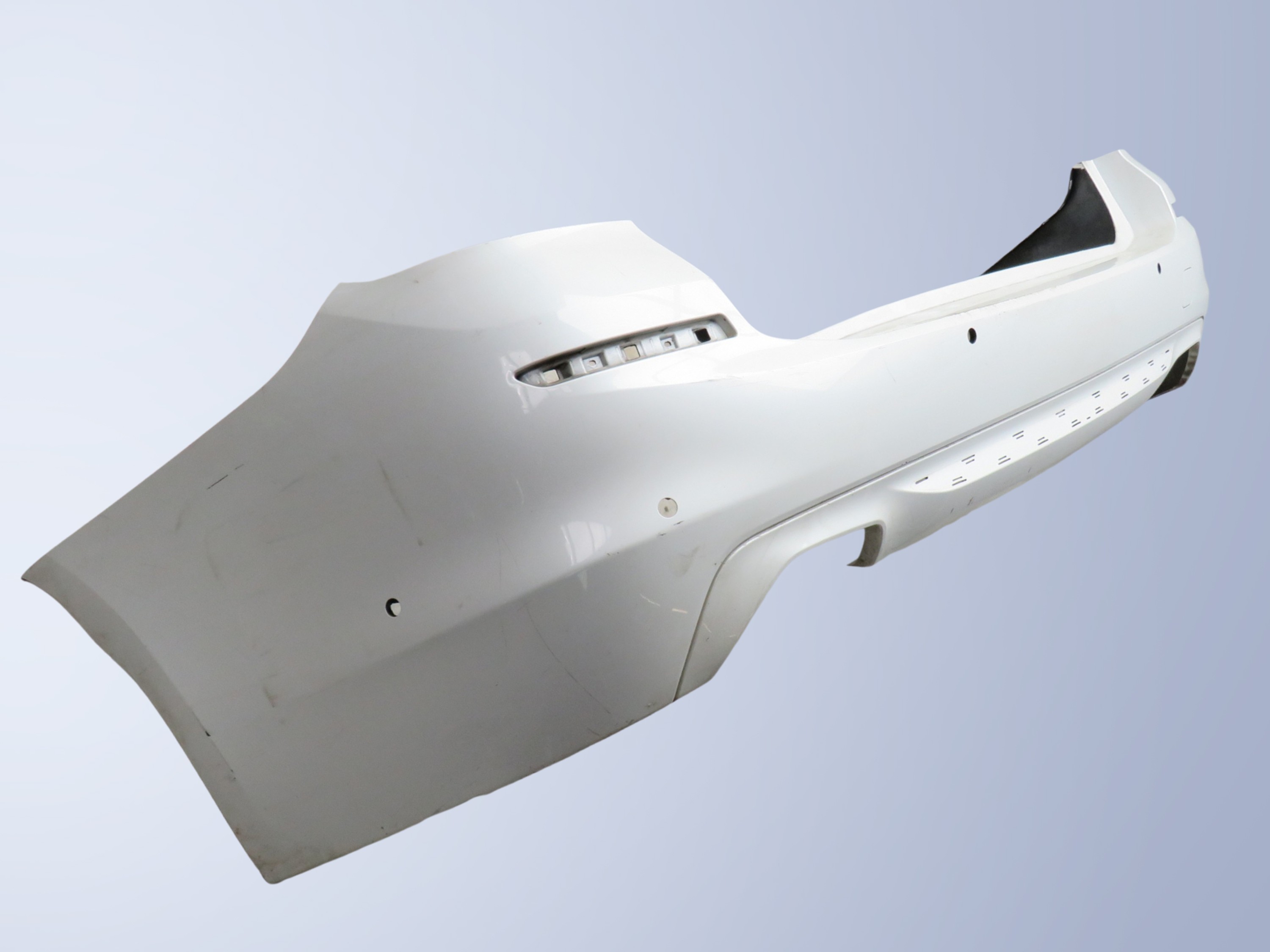 original Stoßstange hinten Basis 6x PDC Mineralweiß BMW 5er G31 2  
