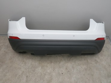 original Stoßstange hinten ibisweiß LY9C 4x PDC Audi Q2 GA 
