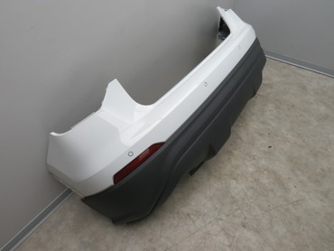 original Stoßstange hinten ibisweiß LY9C 4x PDC Audi Q2 GA 