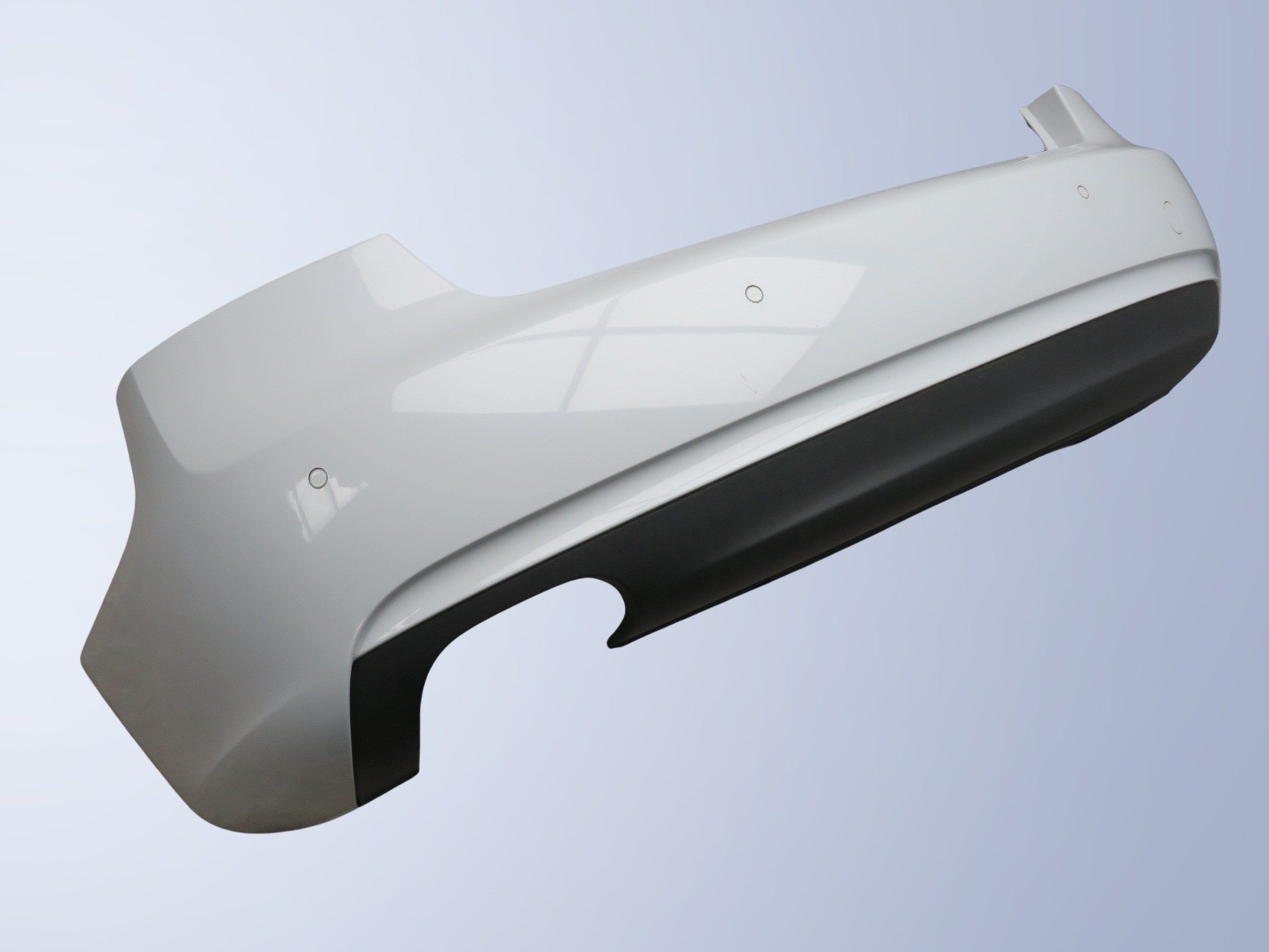 Stoßstange hinten 4x PDC Gletscherweiß LS9R original Audi A5 8T  