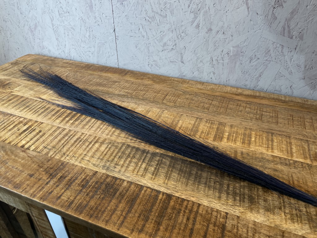 Pampasgras Bndel getrocknetes Gras schwarz 130cm Bambus