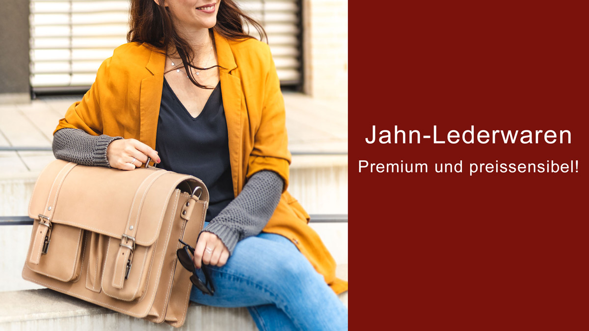 Jahn-Lederwaren: Premium und preissensibel!