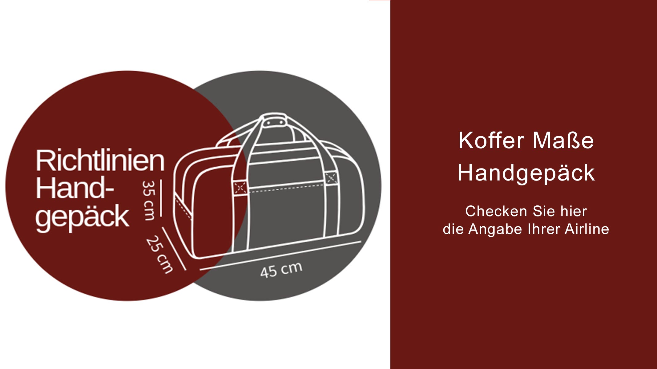 Koffer Maße Handgepäck - Ihr Airline Gepäckcheck