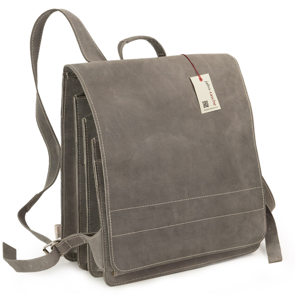 teacher leather backpack