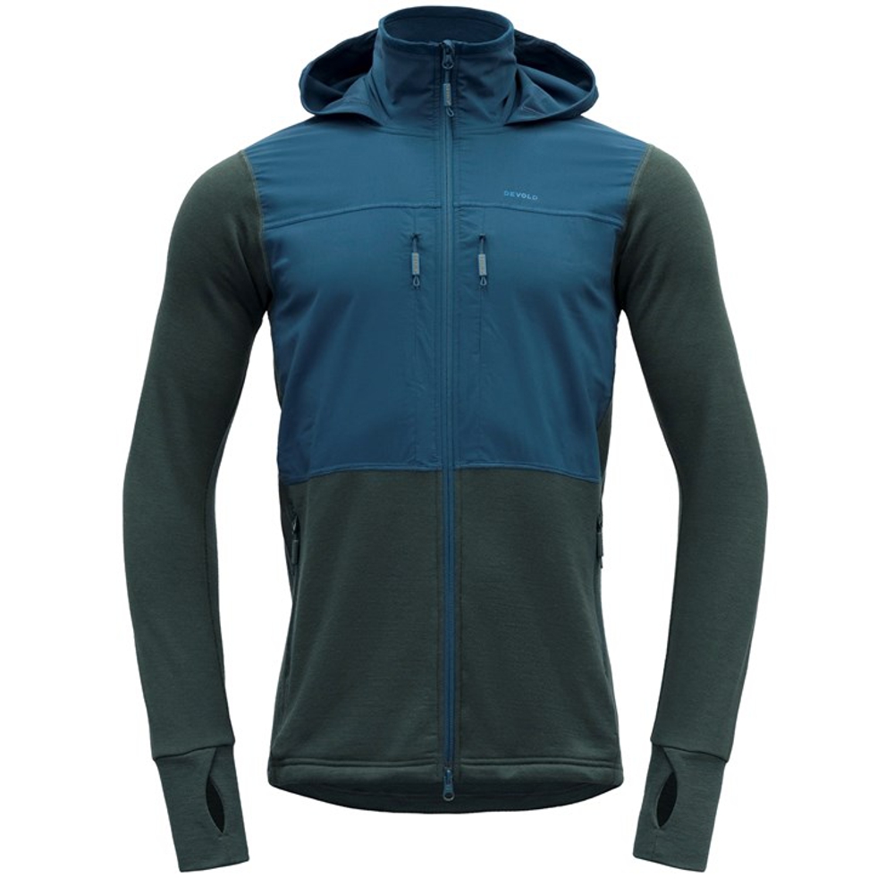 Devold Herren Heroy Hybrid Merino 210 mit Zip und Kapuze | plentyShop LTS