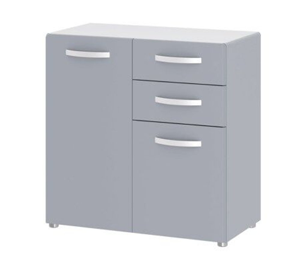Sideboard Round Kommode Highboard Schubladen Schrank Anrichte