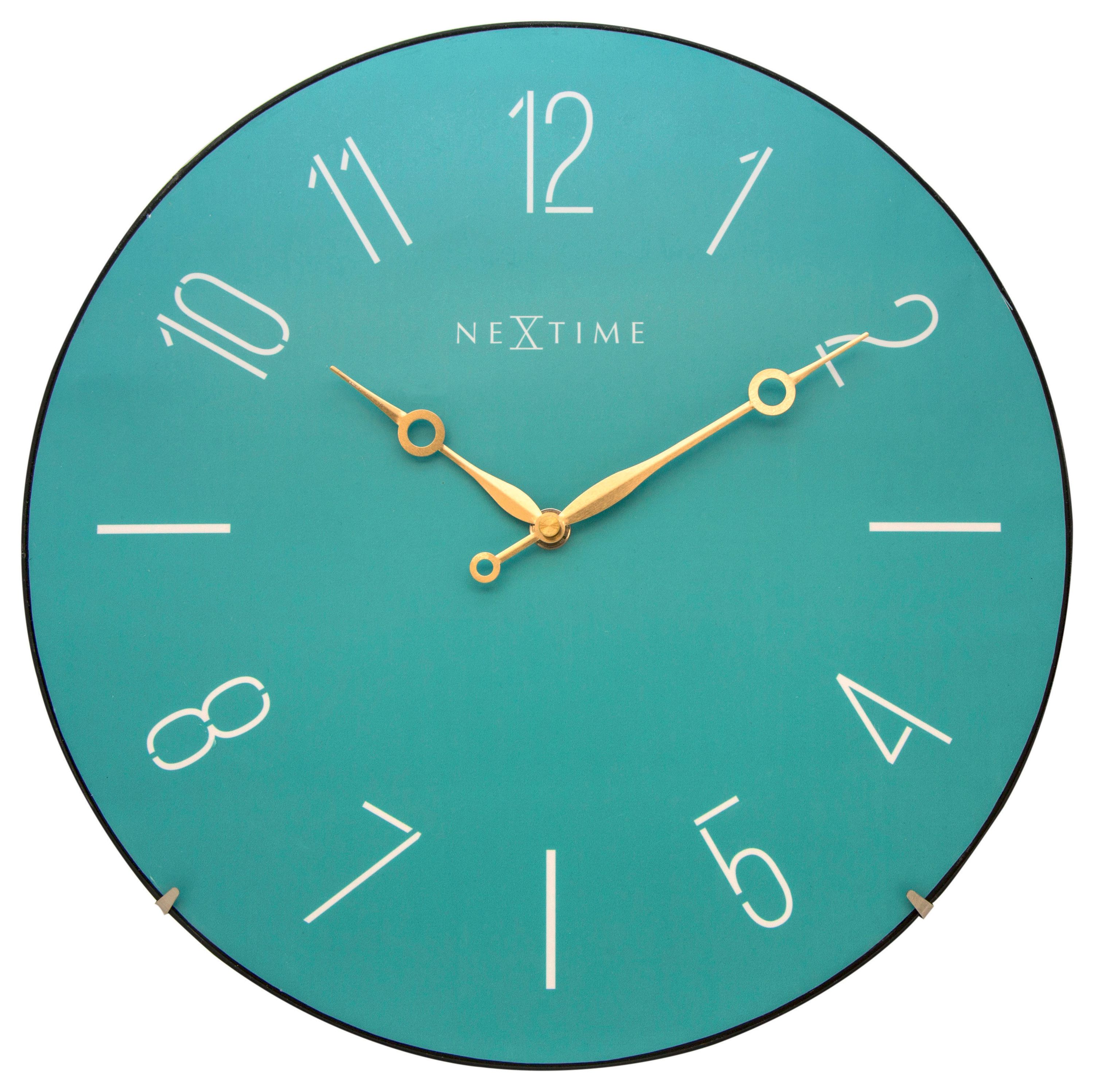 NeXtime Wanduhr TRENDY Dome Ø35cm lautlos rund Wohnzimmer Küche ... NeXtime Wanduhr TRENDY Dome Ø35cm lautlos rund Wohnzimmer Küche ...