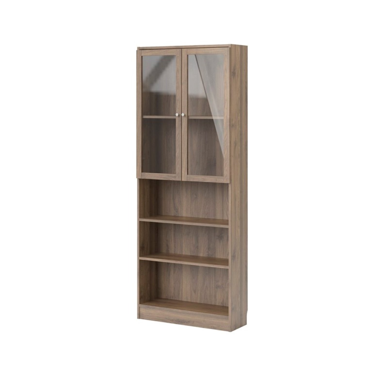 vidaXL B/ücherregal mit 5 Ablagen Massivholz Mango Stahl 90x30x180cm Standregal