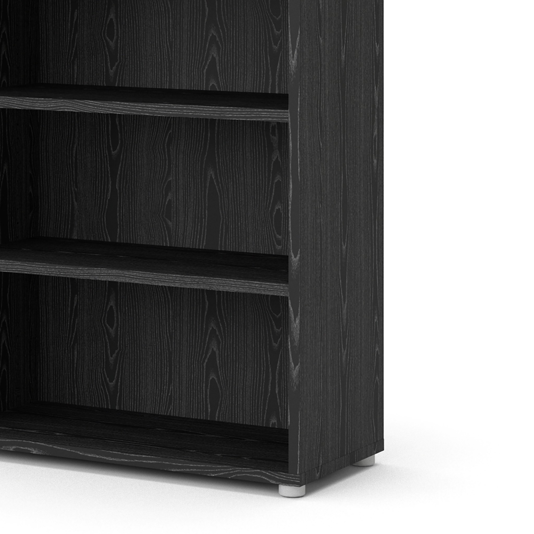 Regal Prisme Ablageregal Aktenschrank Bücherregal Standregal schwarz