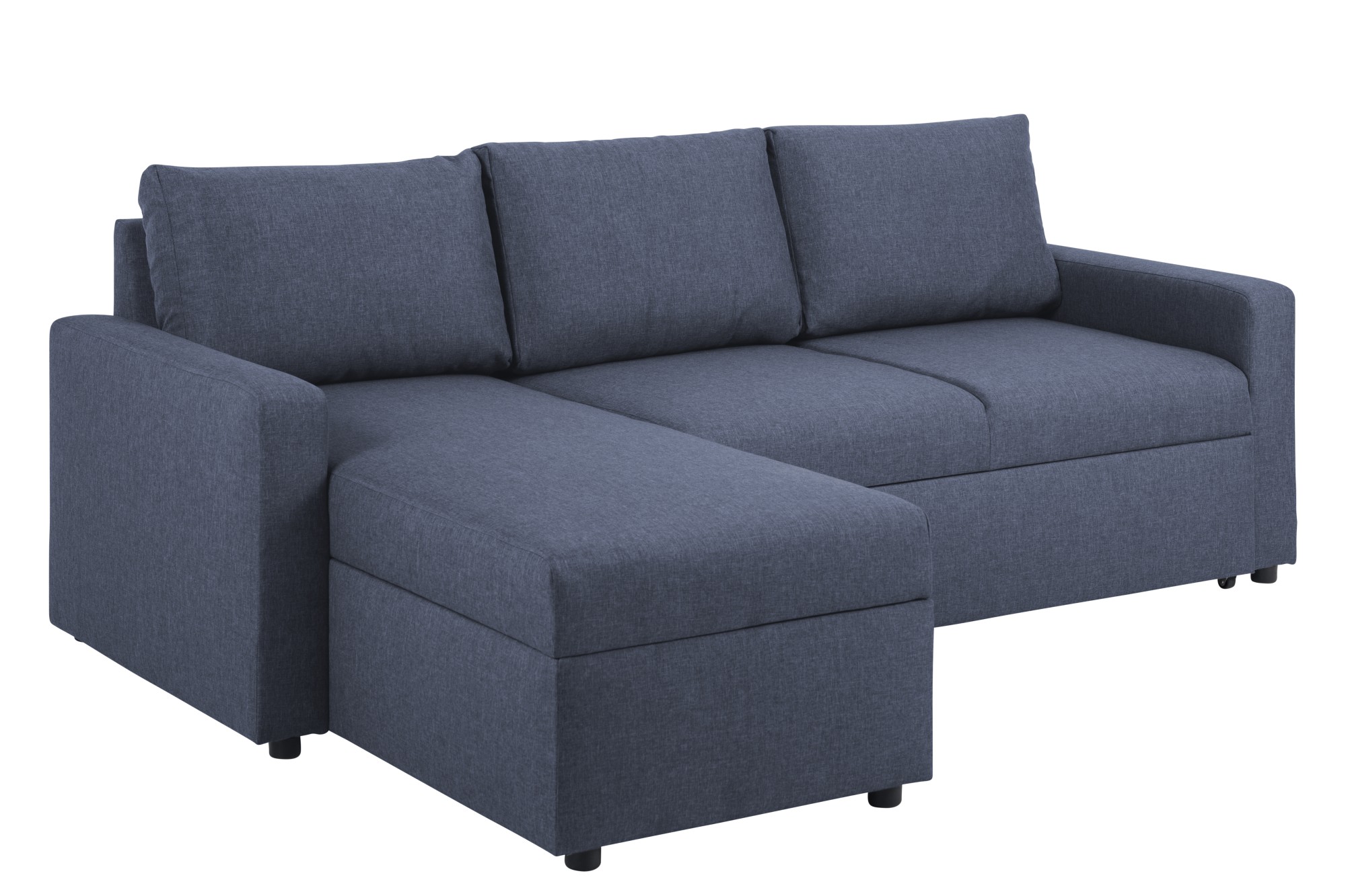Sander Schlafsofa Ottomane blau Schlafcouch Couch Sofa Gästebett