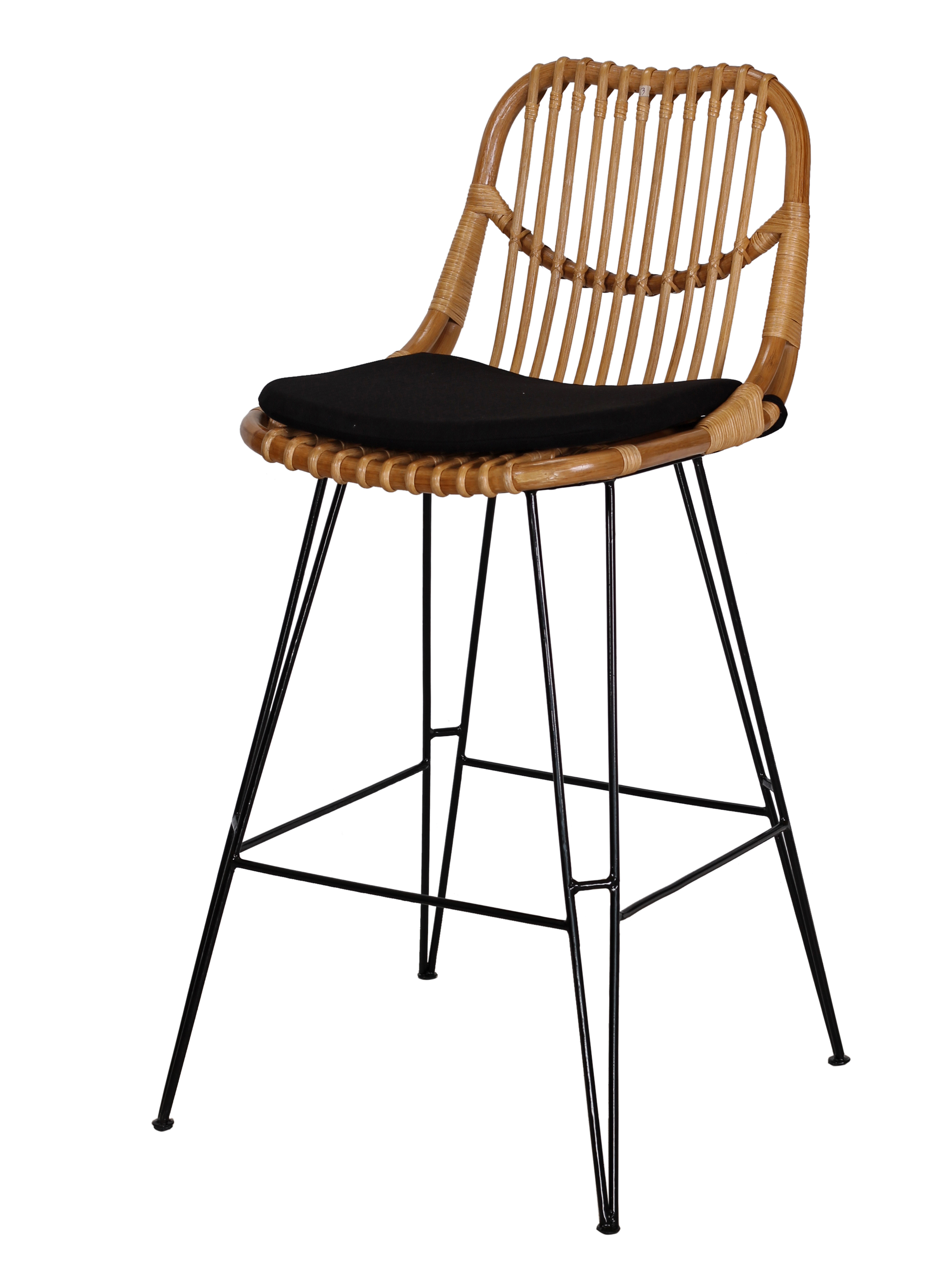 Rattan Barstuhl Bistrostuhl Rattanstuhl Stuhl Tresenstuhl Barhocker