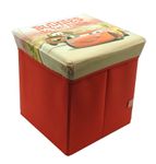 Kinder Hocker Cars faltbar Aufbewahrungsbox Sitzwürfel Sitzhocker