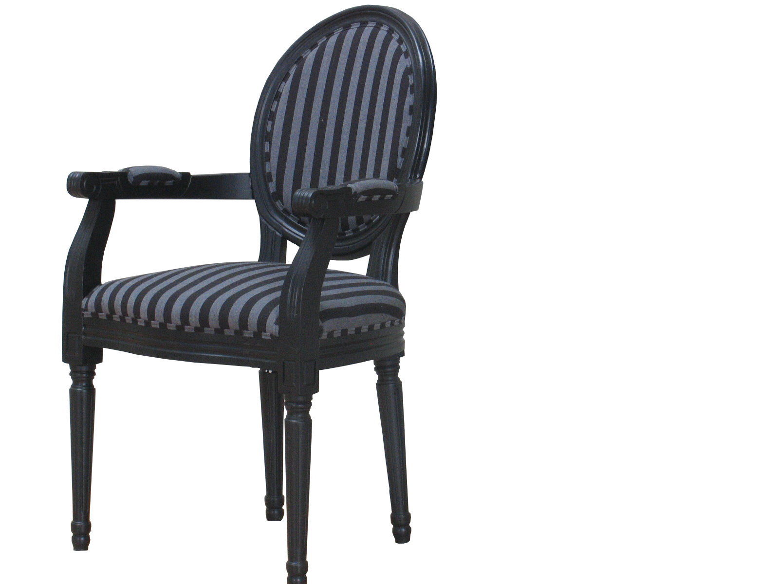 Esszimmerstuhl BAROCK Küchenstuhl Stuhl Sitzmöbel Massivholz schwarz | eBay