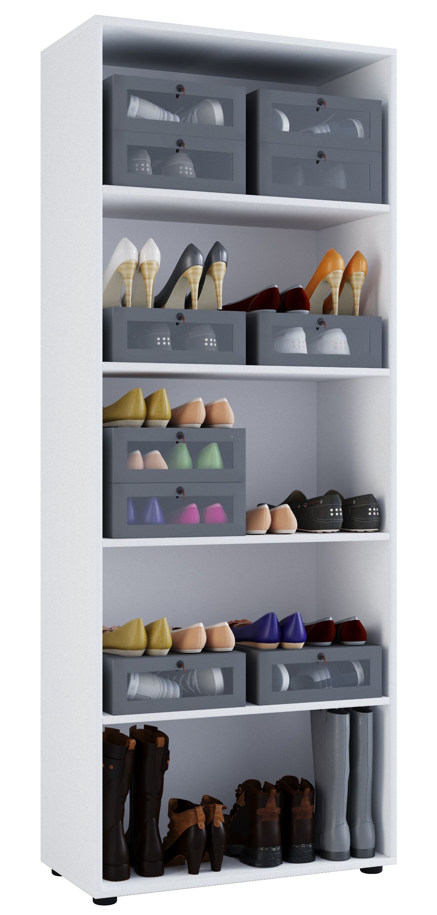 Schuhschrank Stauraum Kommode Sideboard Schrank Flur Diele