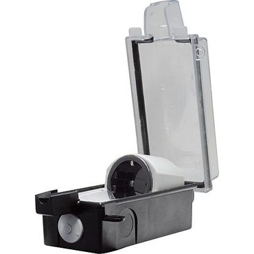 Außensteckdose abschließbar, Gartensteckdose, Steckdose wetterfest