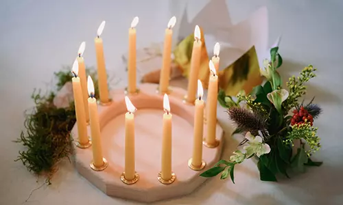 Luci, candele e lampade