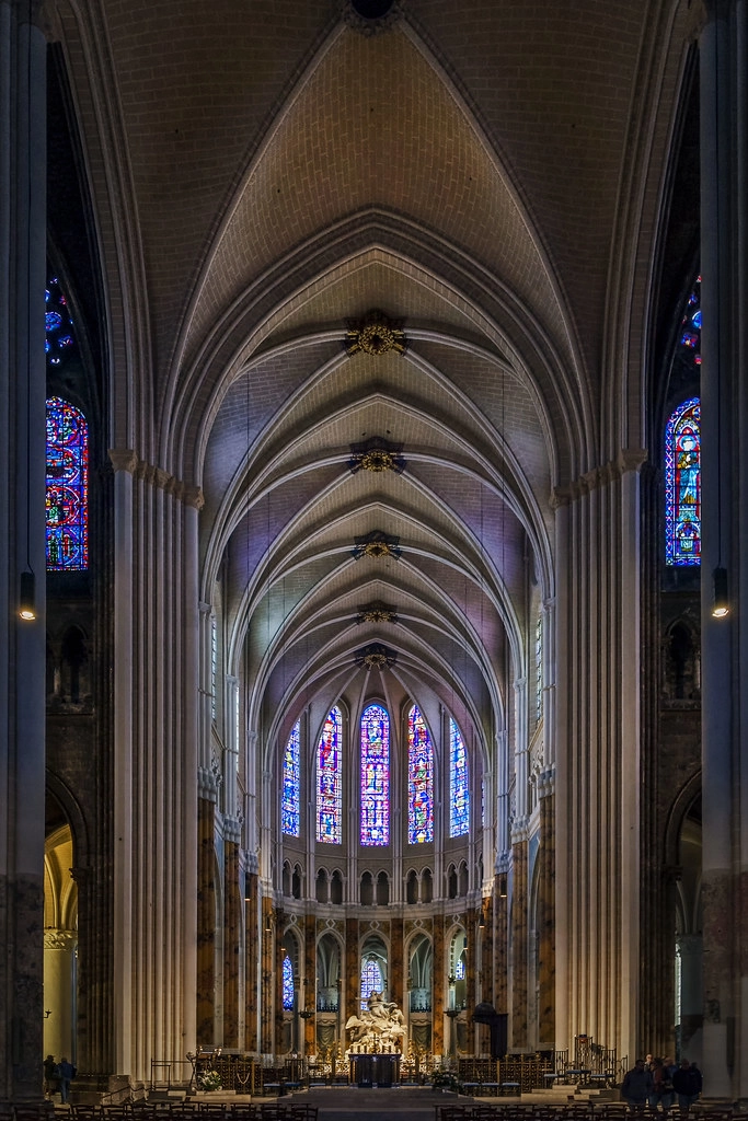 Mittelschiff Kathedrale von Chartres