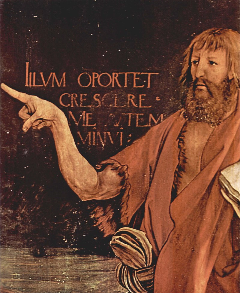 Johannes der Täufer auf dem Isenheimer Altar