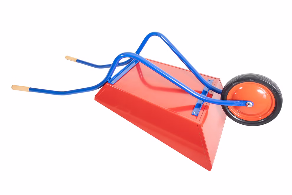 Metal wheelbarrow Metal wheelbarrow