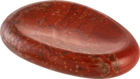 Piedra de pulgar Jaspe rojo