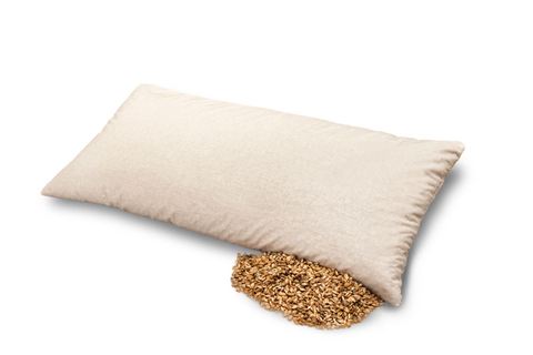 Pillow with spelt filling