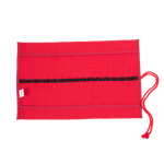 Trousse à roulettes rouge, 16 pièces