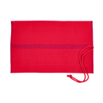 Trousse à roulettes rouge, 16 pièces