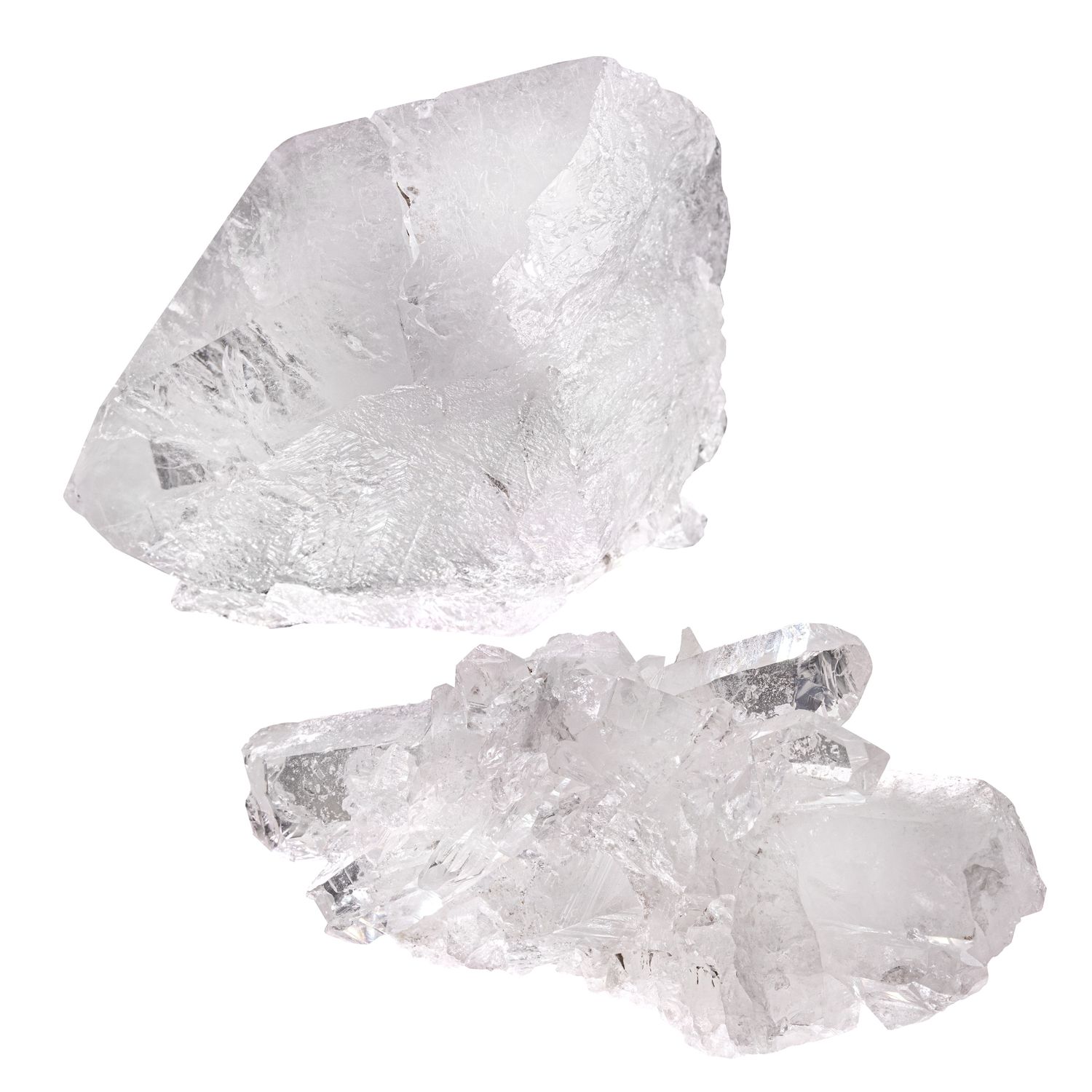 Rock crystal steps small