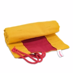 12er Rollmäppchen - curry/kirsche aus Bio-Baumwolle waldorfkind I Waldorfshop