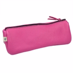 Estuche para lápices, rosa con caballo bordado 