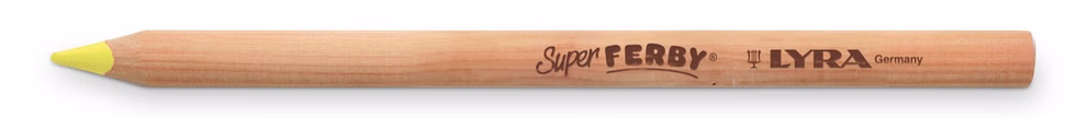 Super Ferby Buntstift, Einzeln in 26 Farben zinkgelb Super Ferby Buntstift, Einzeln in 26 Farben - Farbe: zinkgelb zinkgelb