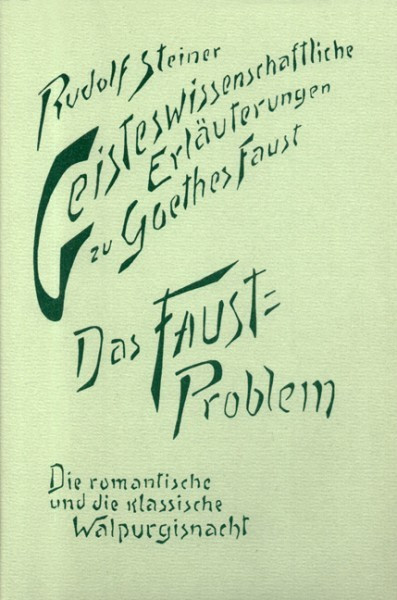 GA 273 Das Faust-Problem