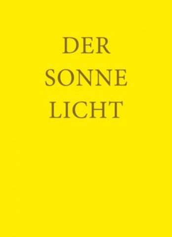 Der Sonne Licht