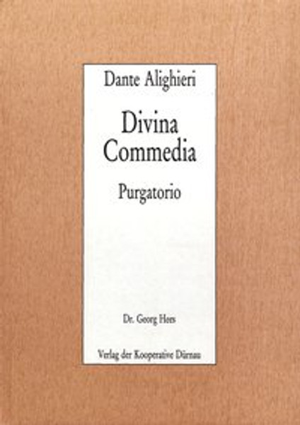 Dante Alighieri - Divina Commedia: Purgatorio