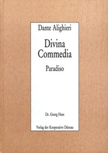 Dante Alighieri - Divina Commedia: Paradiso