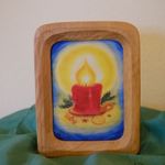 Postcard Advent Candle