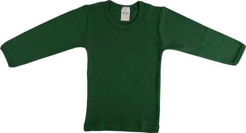 Long-sleeved shirt, olive green