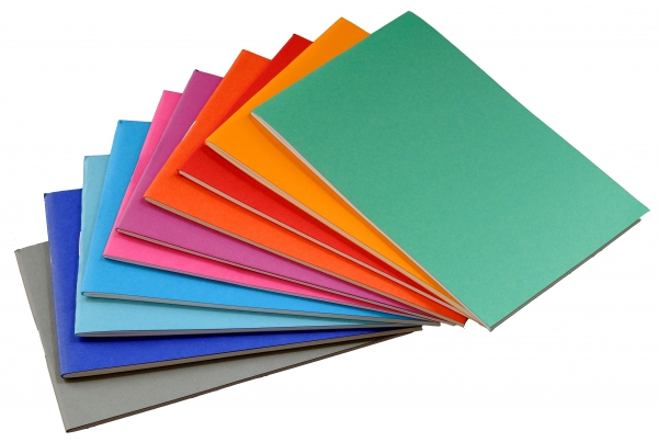 Colourful booklets