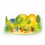 Oster-Set mit Diorama