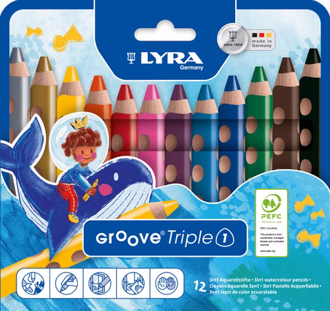 Lyra Groove Tripple, 12 stuks