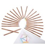 Crayons de couleur triangulaires, 24 + 1