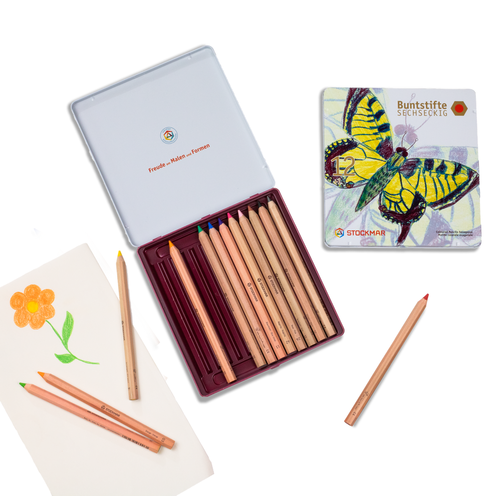 Stockmar coloured Pencils Hexagonal Assortment 24 1